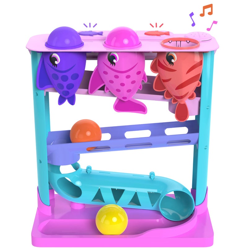 Move2Play, Feed The Fish | Interactive Baby & Toddler Toy | 1, 2+ Year Old Gift & Birthday Present | Boys & Girls Babies Ages 6, 7, 8, 9, 10, 12, 18, 24+ Months Old - Image 1
