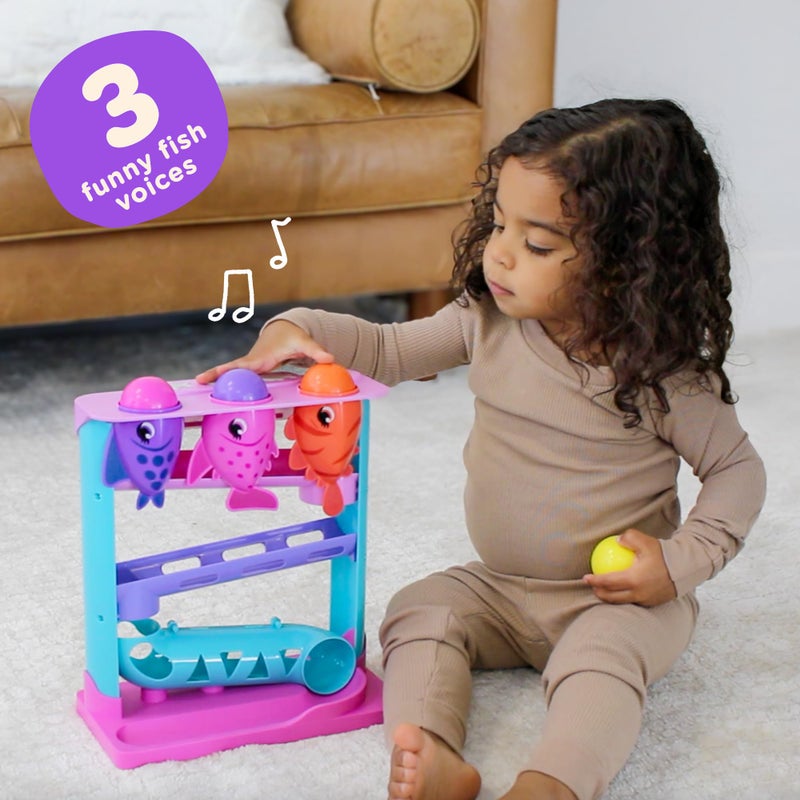Move2Play, Feed The Fish | Interactive Baby & Toddler Toy | 1, 2+ Year Old Gift & Birthday Present | Boys & Girls Babies Ages 6, 7, 8, 9, 10, 12, 18, 24+ Months Old - Image 4