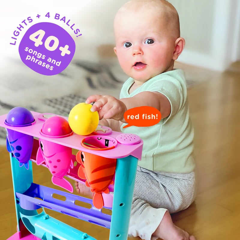 Move2Play, Feed The Fish | Interactive Baby & Toddler Toy | 1, 2+ Year Old Gift & Birthday Present | Boys & Girls Babies Ages 6, 7, 8, 9, 10, 12, 18, 24+ Months Old - Image 2