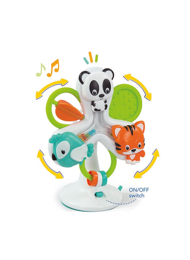 Clementoni Clementoni Baby Round & Round Animals Battery Operated  - Image 4