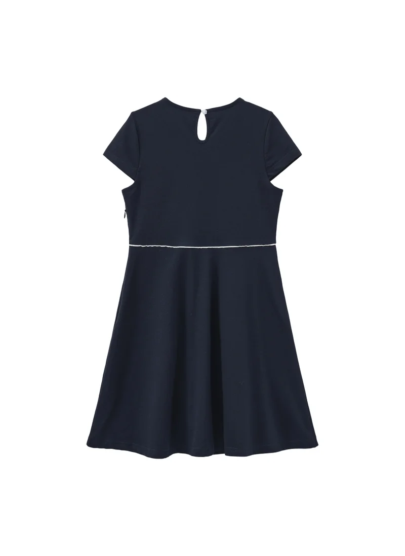 Balabala Kids Girls Knitted one-piece dress