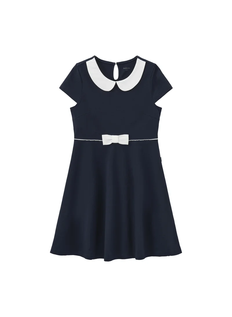 Balabala Kids Girls Knitted one-piece dress