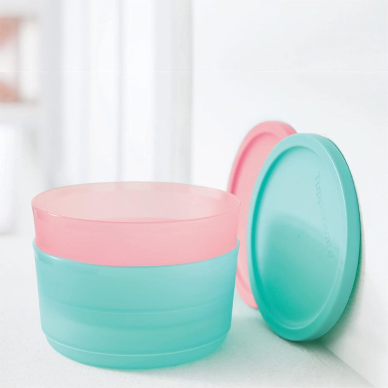 Tupperware. Fridge Container Roundstax 530ml (Set of 4)