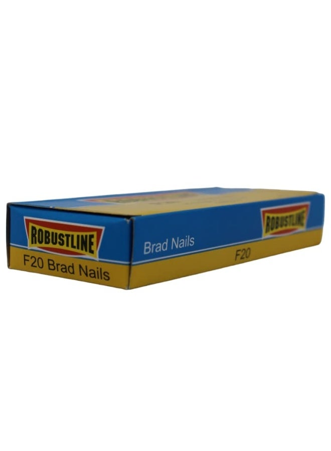 ROBUSTLINE F20 Brad Nails 18 Gauge Galvanized 5000 Pcs Per Box - Image 5