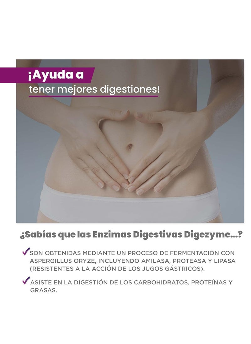 أتش أس أن - ديجيزيم® إنزيمات الهضم 200 ملغ - Image 1
