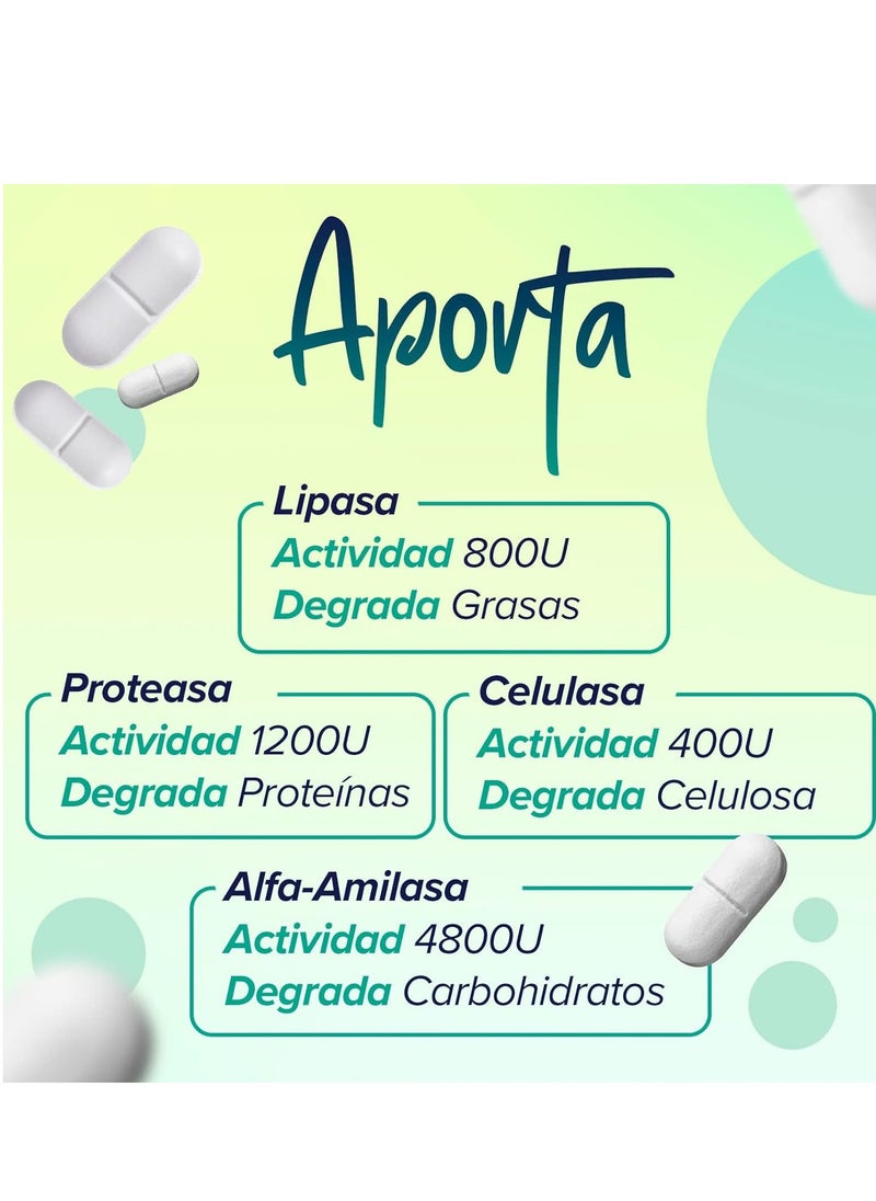 أتش أس أن - ديجيزيم® إنزيمات الهضم 200 ملغ - Image 1