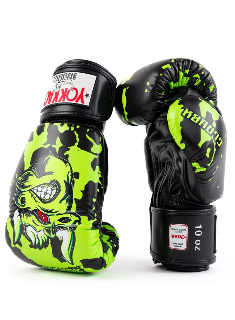 YOKKAO قفازات الملاكمة يوككاو أنغري بول سوداء - Image 2