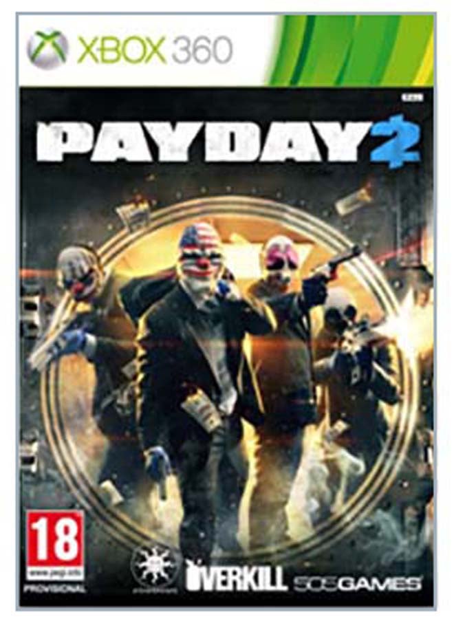 لعبة "Payday 2" (إصدار عالمي) - الأكشن والتصويب - xbox_360