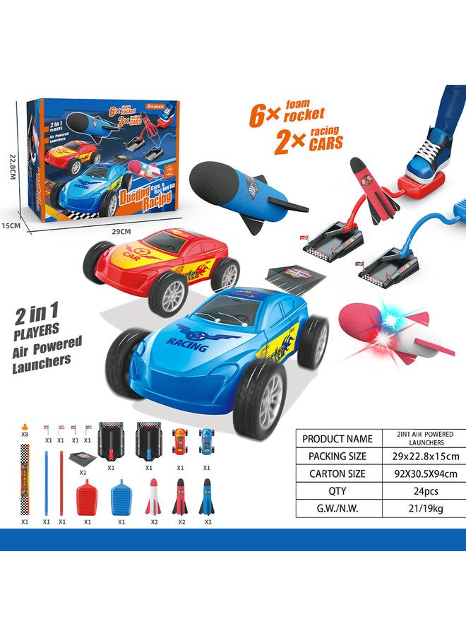 الأزرق جي دبليو 2 في 1 لعبة صاروخية صغيرة في السماء - Image 1