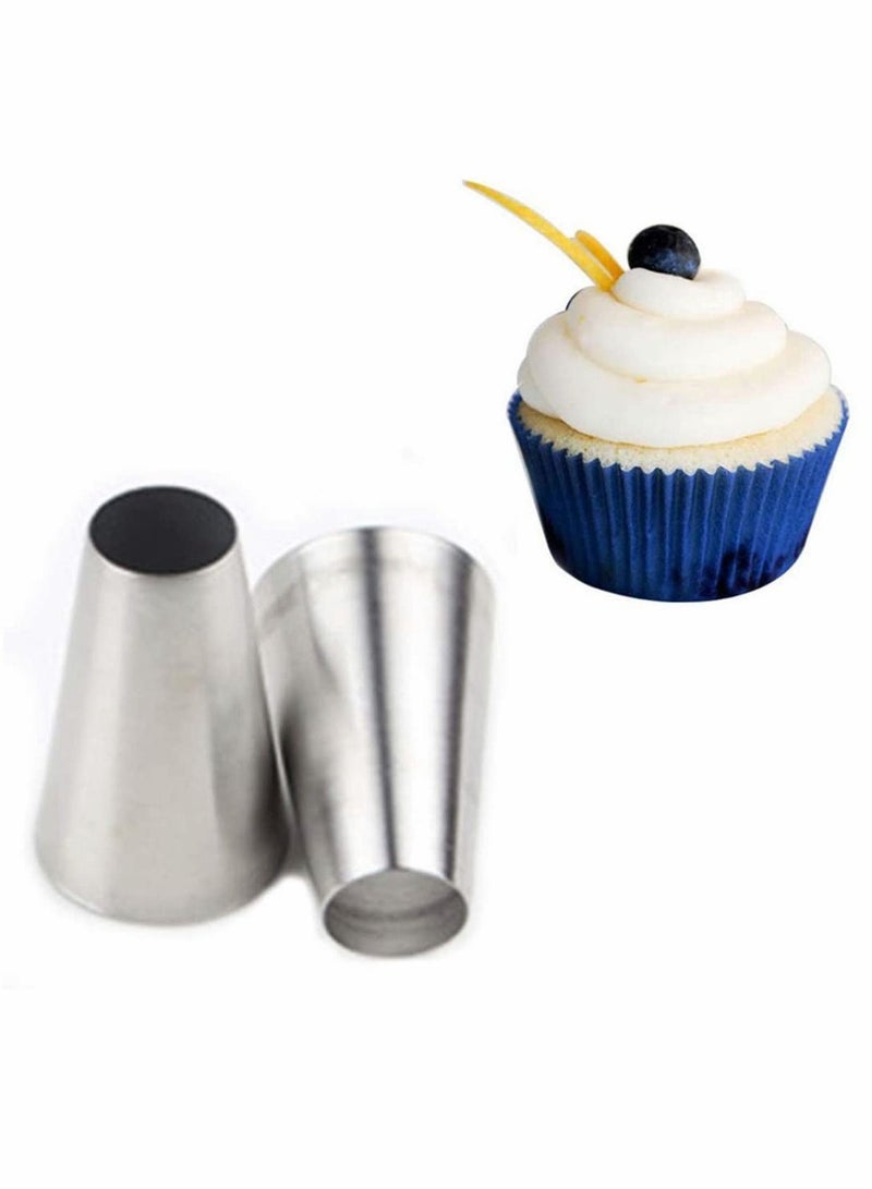 Y&D Large Cake Decorating Tools, 5 Pack Piping Nozzles Tips Kit - DIY Icing Nozzle Tool for Cupcakes - Image 2