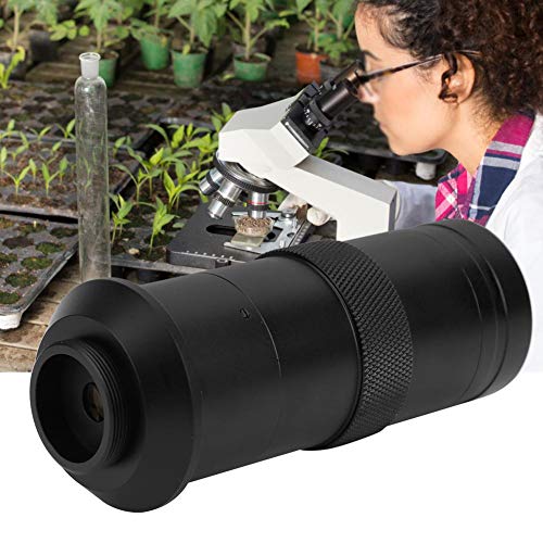 EBTOOLS 8X to 100X C Mount CCD Microscope Lens, Digital Industry Microscope Camera Lens 25mm Zoom Adjustable Magnification - Image 4