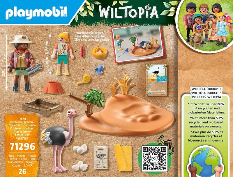 Playmobil WILTOPIA - Ostrich Keepers - Image 2
