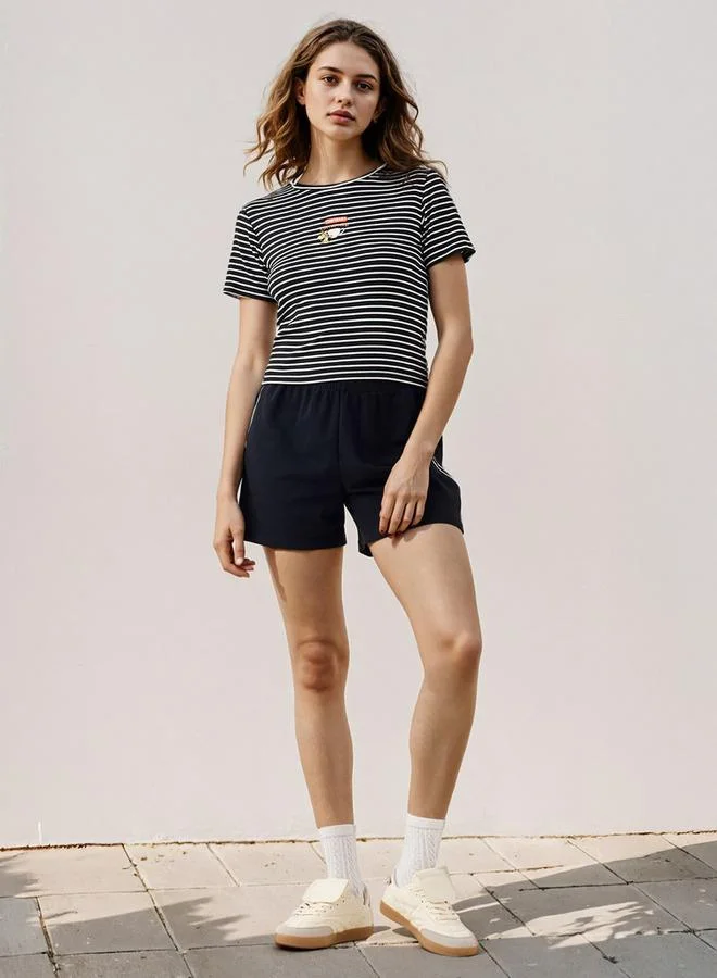 SP Characters Tom and Jerry Embroidered T-shirt