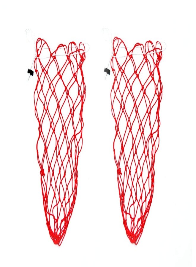 SAW POWER PRO 2MT Ball Carry net red 2 with Football air pin - Image 2