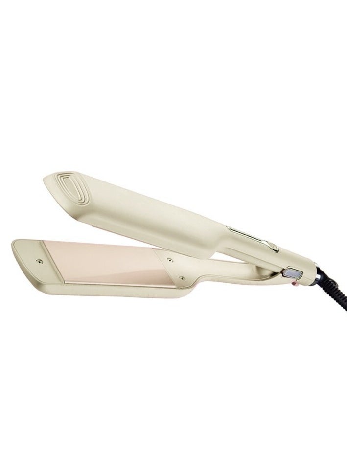 JWSISSIE Ceramic Hair Straightener, 2 in 1 Hair Straighteners and Curlers with Ceramic Coating for Smooth Glide, 15 Second Heat up, Up to 200°C, Lasting Results for Curl/Wave/Straighten Hair  - Image 2