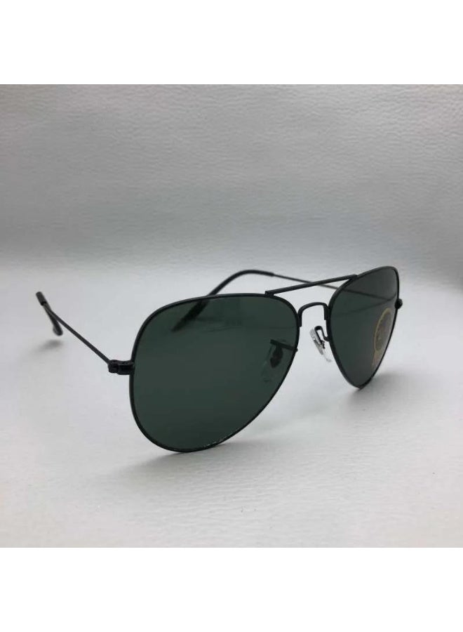 أفياتور النظارات الشمسية الكلاسيكية على طراز  نظارات شمسية مستقطبة إطار أسود مع عدسات الأشعة فوق البنفسجية - Image 2