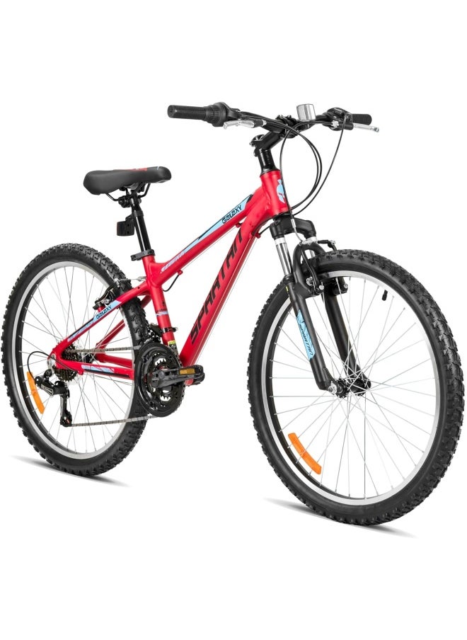 Spartan 24" Galaxy MTB - Red/Blu  - Image 1
