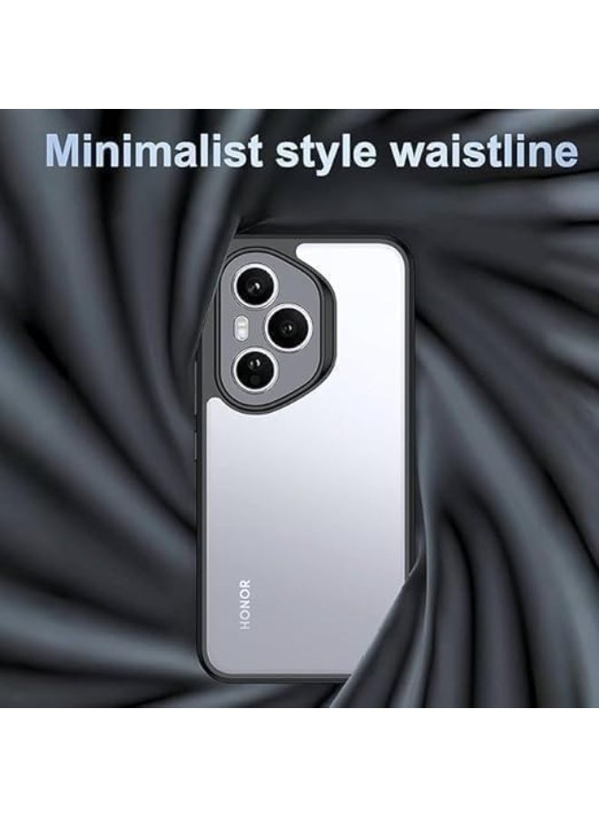 تي ام جراب TM شفاف لـ  Honor 400 Pro مضاد للصدمات بحماية الكاميرا وتصميم خفيف وأنيق - Image 3