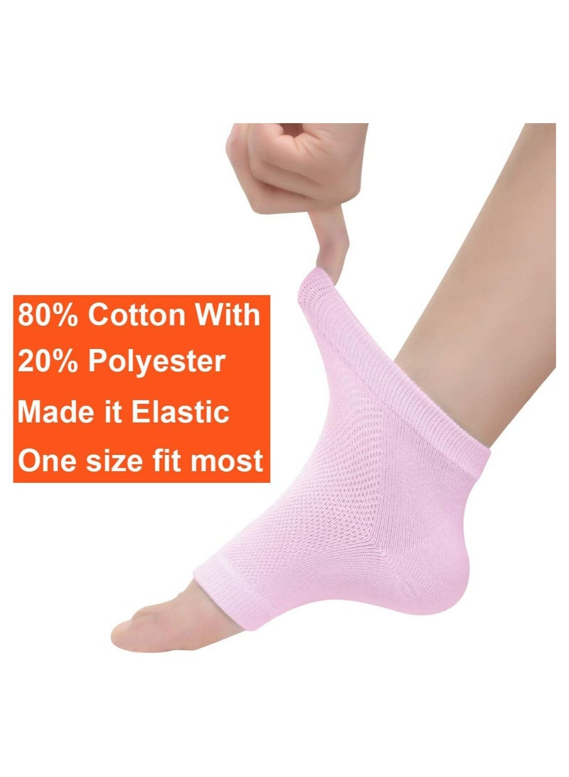 أوزيغالور جوارب رعاية القدم المرطبة، محافظة القدم الخلفي، جوارب السيليكون للنساء - Image 5