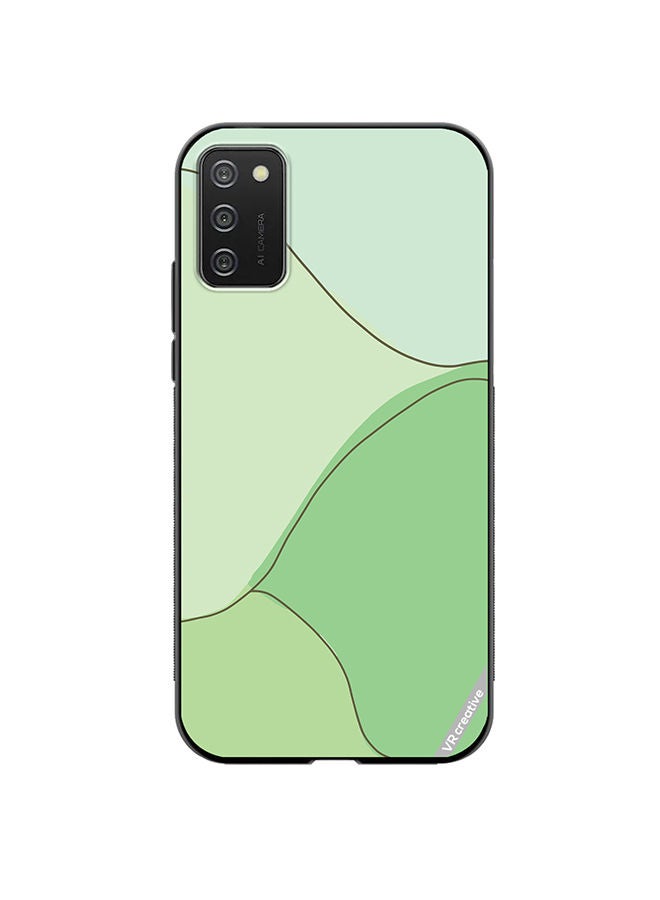 VR CREATIVE Protective Case Cover For Samsung Galaxy A03s Layers Design Multicolour - Image 1