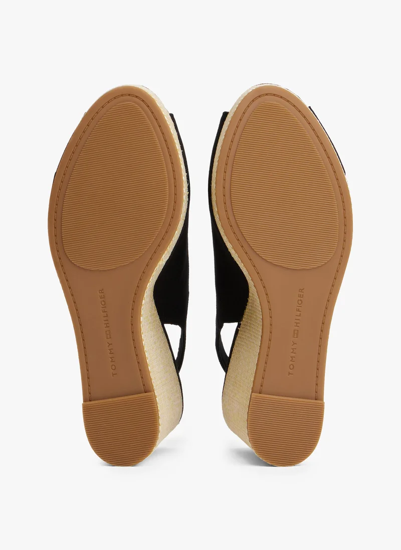 TOMMY HILFIGER HIGH WEDGE SLINGBACK ESPADRILLES