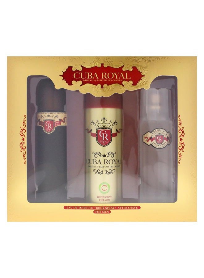 Cuba Royal by Cuba for Men - 3 Pc Gift Set 3.3oz EDT Spray, 6.7oz Body Spray, 3.3oz After Shave - Image 5