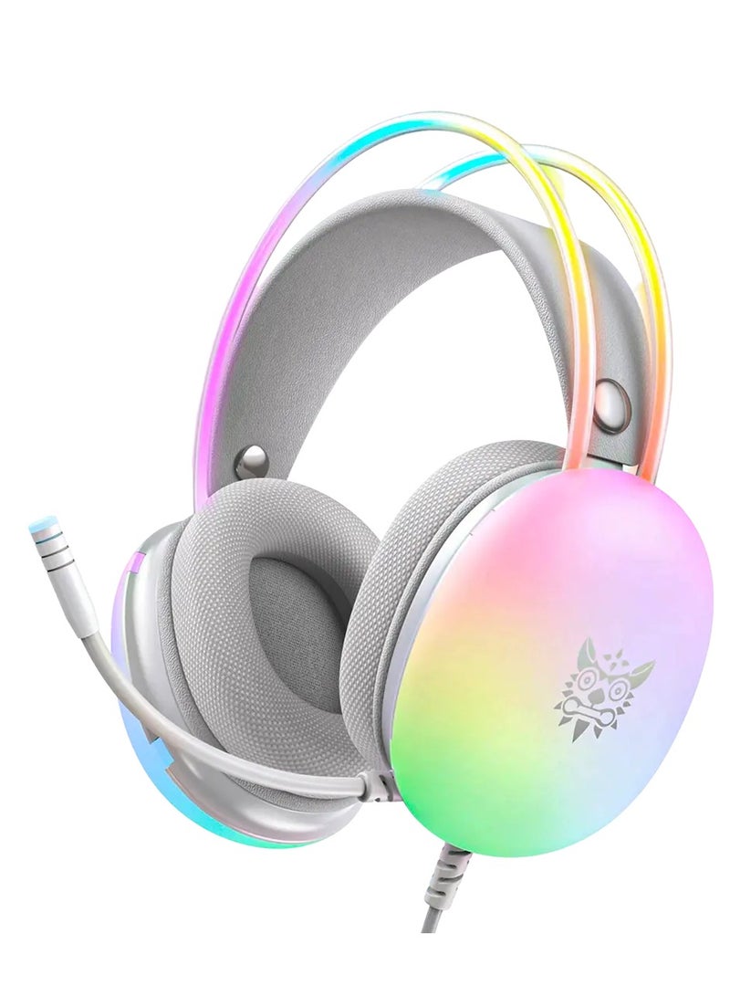 onikuma ONIKUMA X25 Gaming Headset - White