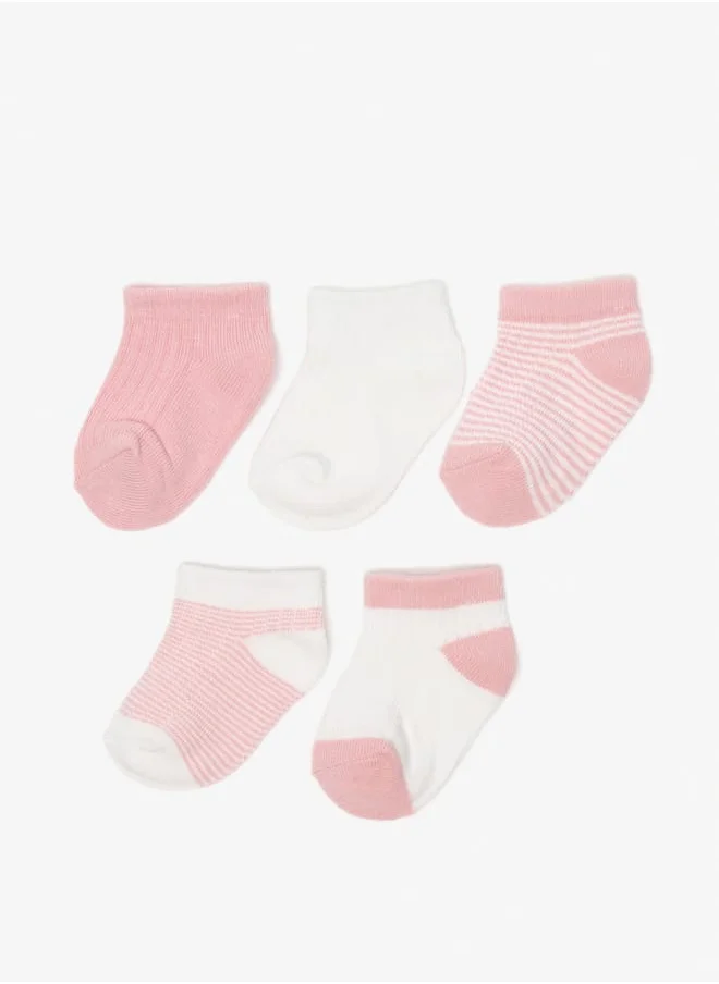 Barefeet Assorted Ankle Length Socks - Set of 5