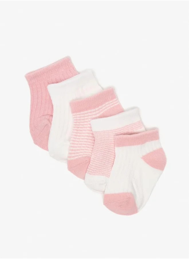Barefeet Assorted Ankle Length Socks - Set of 5