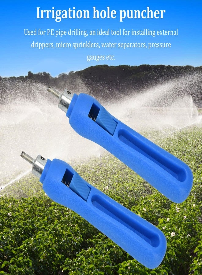 OUKENS Drip Irrigation Hole Punch Tool, 2Pcs 3-8mm Dripper Hole Puncher for Irrigation Tubing, Plastic & Stainless Steel Punch Tool for Drip Emitters, Sprinklers, and Watering Systems - Image 3