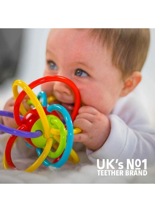 Magicwand® Sensory Baby Teether Tube Ball Loopi Toy for New Borns【100% Safe & Non-Toxic】【6 Months & Up】【Multi-Colored】【Pack of 1】 - Image 5