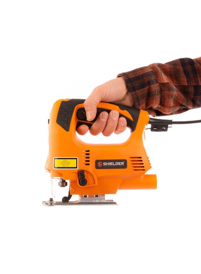 Shielder Jigsaw Electric Saw Shielder SH-4328 550W Variable Speed Laser Cutting Wood Metal PVC - Image 4