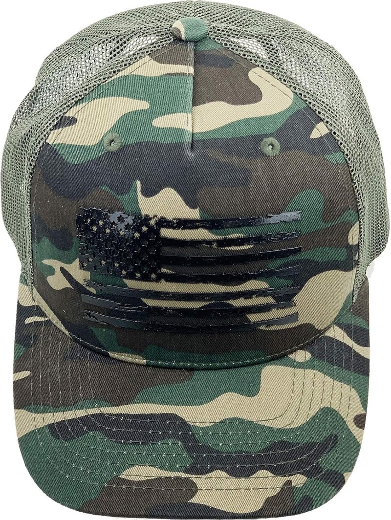 KBETHOSA Flag USA America Military Thin Blue Line Thin Red Line Vintage Distressed Baseball Cap Dad Hat Unisex Adjustable - Image 3