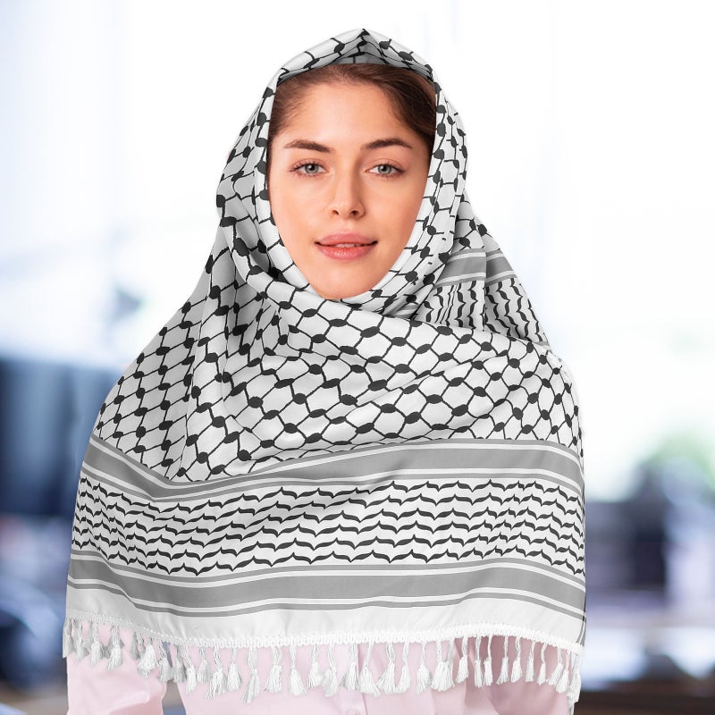 Arab Wrap Scarf Outdoor Headscarf Scarf Men Costumes Pray Cap - Image 3