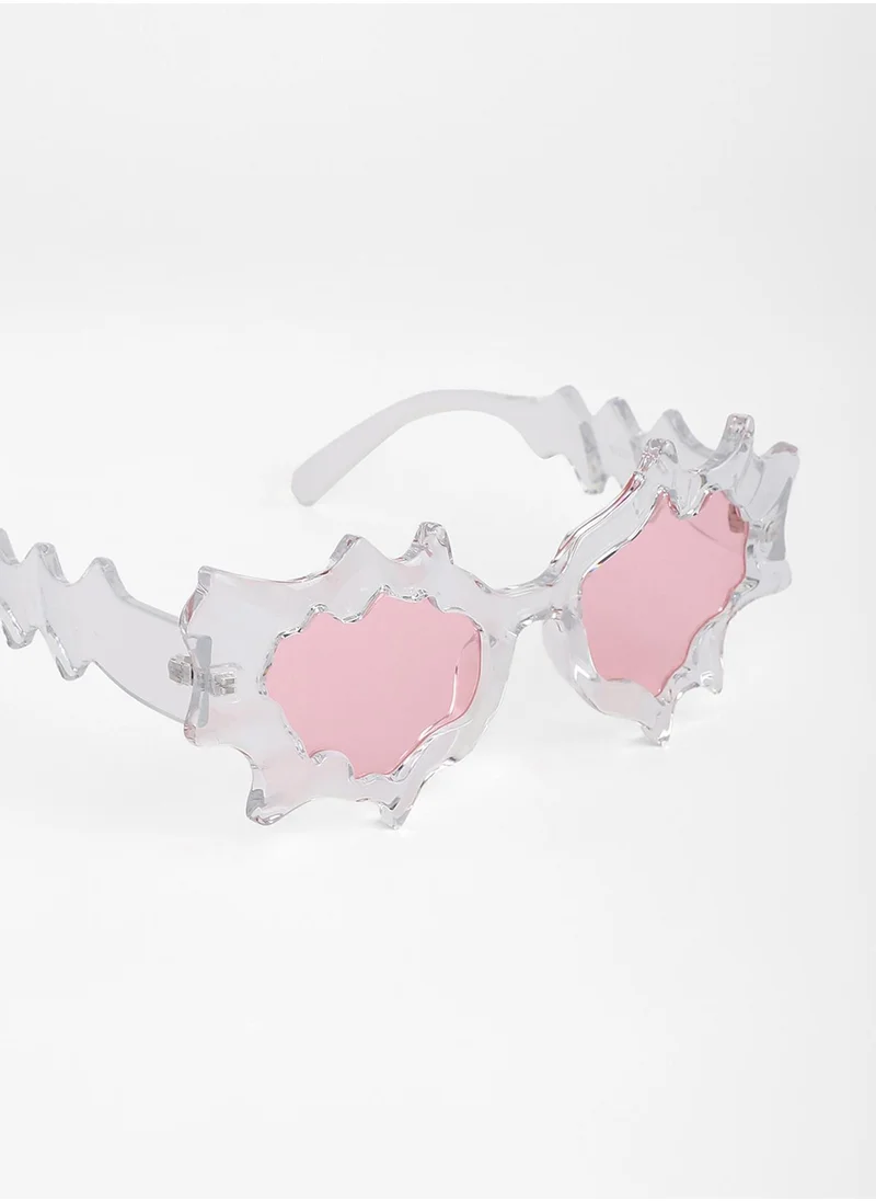 صوص هاوت The Splash Cateye Sunglasses - Ballet Pink