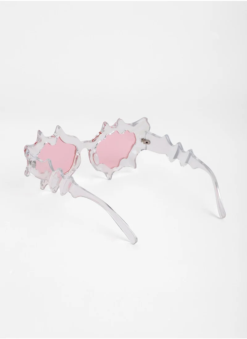 صوص هاوت The Splash Cateye Sunglasses - Ballet Pink