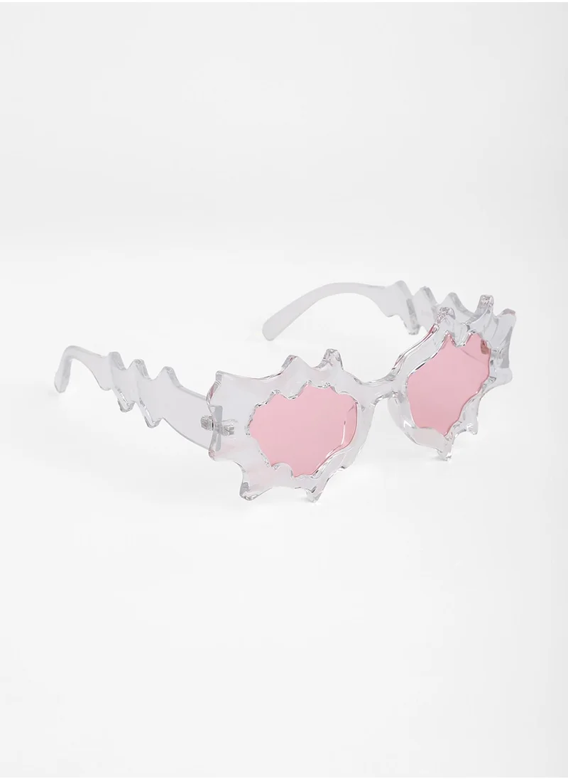 صوص هاوت The Splash Cateye Sunglasses - Ballet Pink