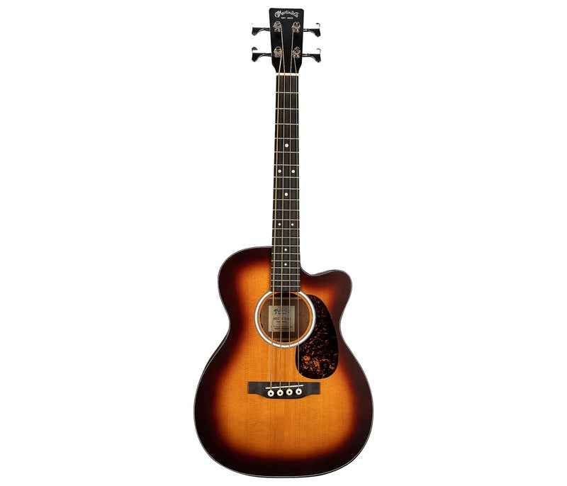 Martin Guitar 000CJREBASSBURS Jr-E Acoustic Electric Bass 4 String - Burst - Image 2