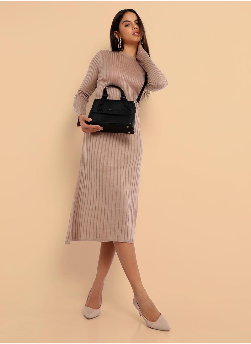 Haute Sauce Structured Essential Handbag - Black  - Image 4