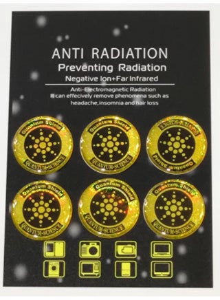 Six Pieces Of Energy Anti-radiation Shield/mobile Phone Anti-radiation Sticker/negative Ion Anti-radiation Mobile Phone Sticker Shield Can Be Formulated At Will.-Color:6 Pieces Of Golden Soft Sheets - pzsku/Z8418567826773A9B4A0CZ/45/_/1741853611/a11d4bf7-be53-4bf1-ab93-391c48685fc3