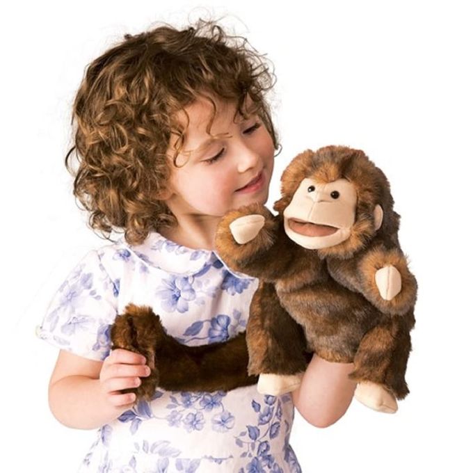 Folkmanis Monkey Hand Puppet - Image 5