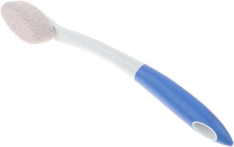 كلاراكو فرشاة حجرية للقدمين وفرشاة للجسم بمقبض طويل - Image 1