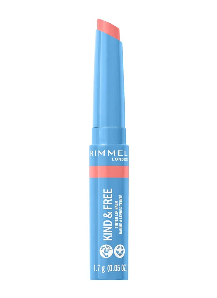 RIMMEL LONDON Kind & Free Tinted Lip Balm - 04: Hibiscus Blaze  - Image 1