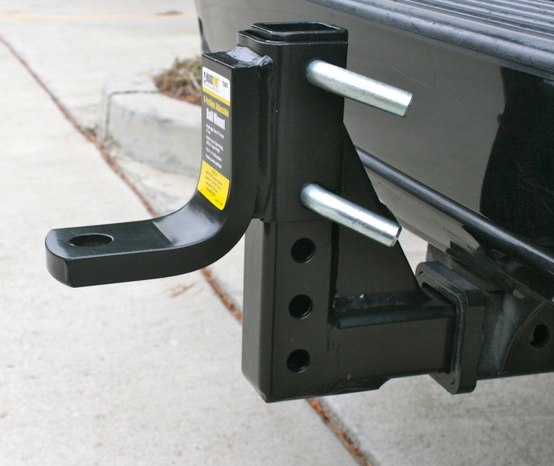 MaxxHaul 70067 Trailer Hitch - 8-Position Adjustable Ball Mount Tow Hitch - 5000 lbs. GTW Capacity , Black - Image 2