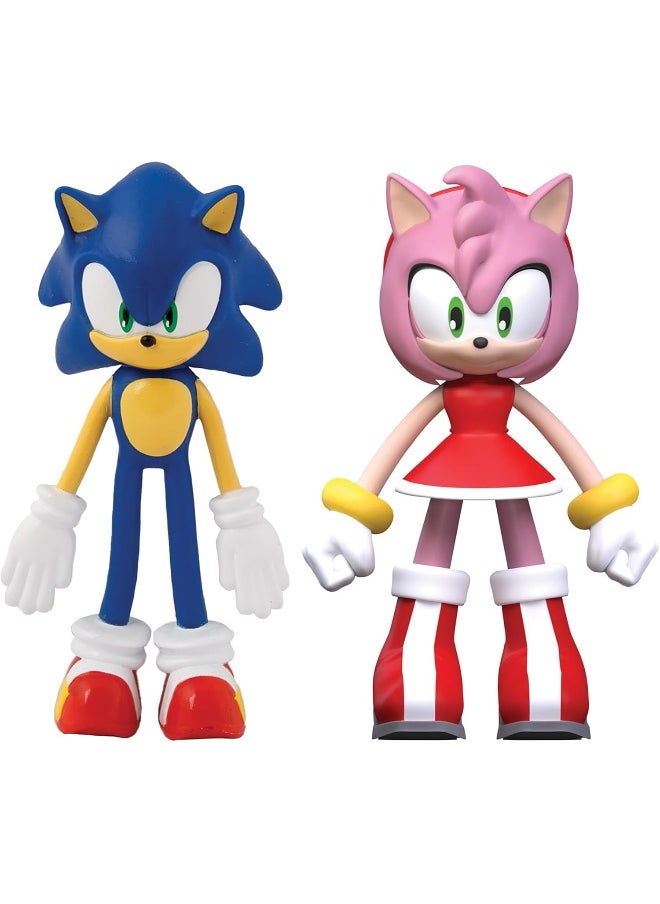SONIC - Sonic The Hedgehog FleXfigs S1 Action Figures (Pack of 4) - Image 1