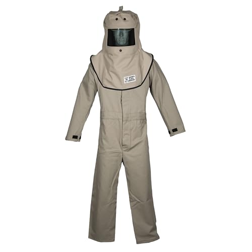 OBERON Arc Flash Coverall Suit - 40 Cal - Includes Hood and Coveralls - CAT SERIES - Image 1
