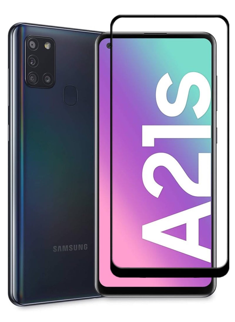 ACLIX Antistatic ESD Dustproof Premium Quality High Definition Tempered Glass Screen Protector Designed For Samsung Galaxy A21s - Image 1