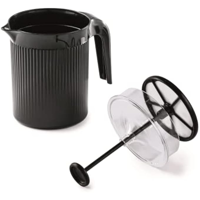 سنيبس كريمكس كابتشينو، رغوة حليب كابتشينو، لون أسود، أسود، 0.50 لتر، 10 × 145 × 152 سم، صنع في إيطاليا، خالٍ من مادة BPA والفثالات - Image 5