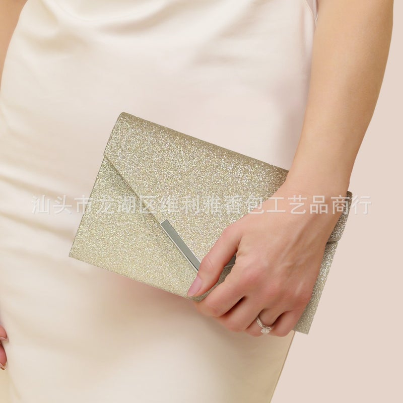 Niche Design Women'S Evening Bag Mini Glitter Square Bag Celebrity Party Party Dress - Image 4