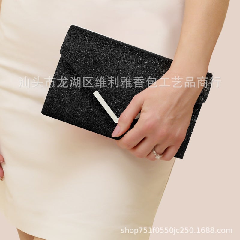 Niche Design Women'S Evening Bag Mini Glitter Square Bag Celebrity Party Party Dress - Image 2